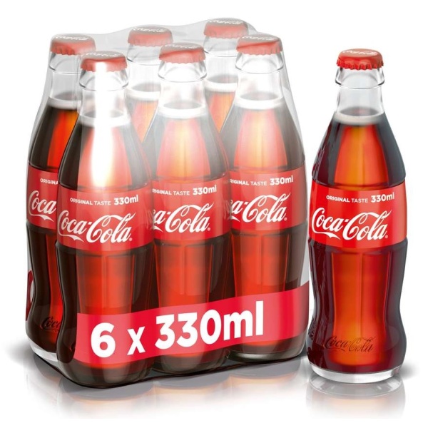 Bax 2 Buc Coca-Cola Original Sticla 330ML